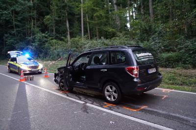 21-jaehriger  Motorradfahrer kracht in Gegenverkehr und verstirbt an der Unfallstelle